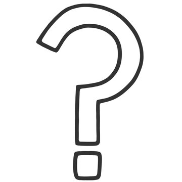 recommend clip art: white question mark