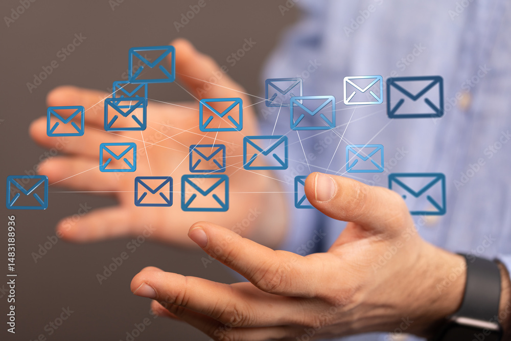 Poster Optimize email flow. Improve communication. Streamline your inbox.
