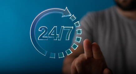 Find instant help anytime.  Our 24/7 support ensures you're never alone.