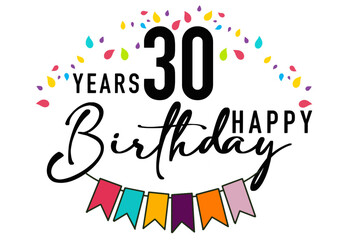 Festive vector illustration with the text 