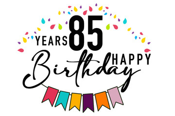 Festive vector illustration with the text 