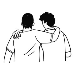 back-view-two-friends-male-friendship-support-soli1.eps