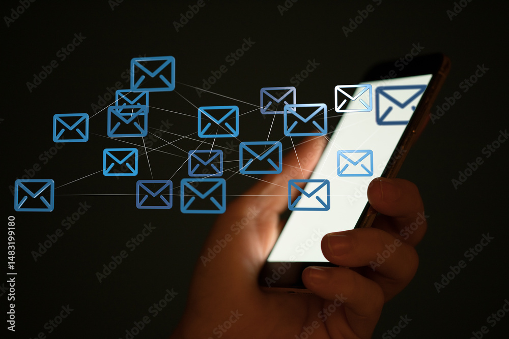 Poster seamless email management on your mobile device. stay connected and productive.