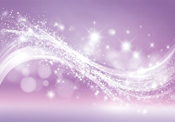 Radiant purple background with a sparkling, swirling burst of light and bokeh