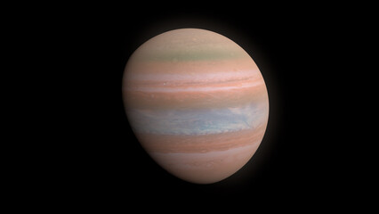 Gliese 12b – High-Resolution Visualization of a Distant Exoplanet