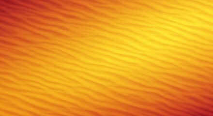 Abstract Golden Sand Dune Texture Background Warm Yellow Orange Hues Wavy Pattern