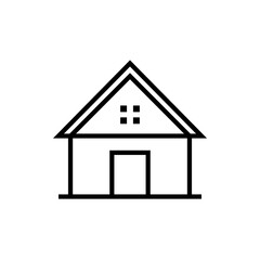 house, home line icon