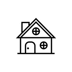 house, home line icon
