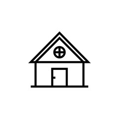 house icon on white background