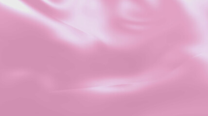 Calm richness: slow waves of smooth pink silk, elegance and luxu