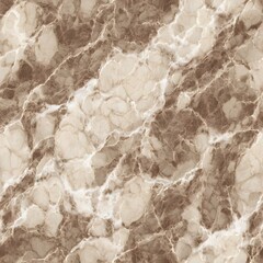 Obraz premium Light Brown and Cream Marble Texture Modern Tile Pattern
