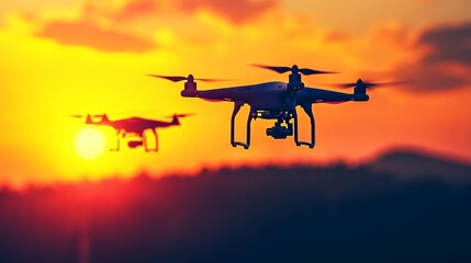 What role do drones play in military operations and surveillance? 