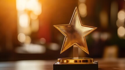 Employee award presentation ceremony