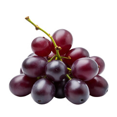Fototapeta premium A bunch of dark purple grapes
