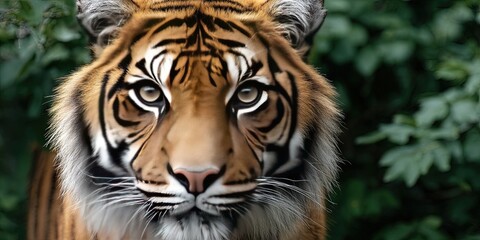 Fototapeta premium wildlife photo of tiger in natural habitat