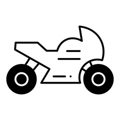  Motorcycle dualtone icon