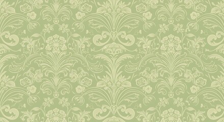 Pale Green Tapestry