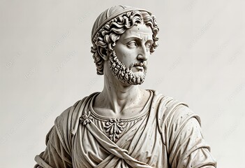 Statue of a renaissance architect