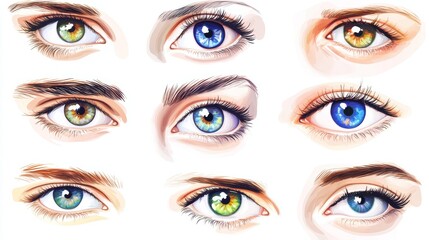 Write about the significance of eye contact in facial communication