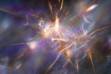 Abstract sparkler lights