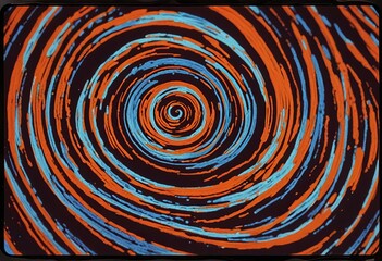 Obraz premium Swirling ink designs with a smooth and polished finish.