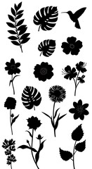 Fototapeta premium Whispers of the Jungle Bloom AI Generated