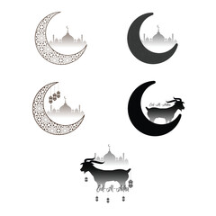 Eid al Adha Mubarak Greetings Background Eid Al Adha Template. Eid Al Adha Mubarak Template.