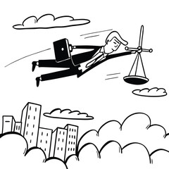 lawyer-is-flying-with-a-briefcase- (1).eps