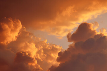 015-049-Clouds-486-Silhouette_of_clouds_glowing_with_orange_hues._.