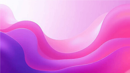 Abstract pink and Purple Wave Background with Flowing Lines and Swirls
