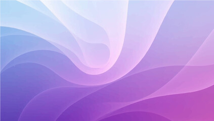 Abstract Blue and Purple Wave Background with Flowing Lines and Swirls