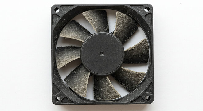Ventilador de Ordenador con Polvo