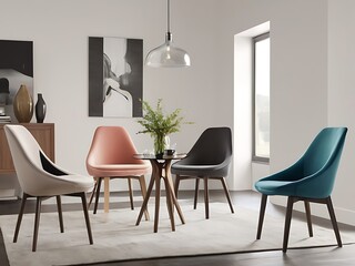 Modern interior elements chairs
