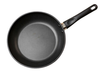 Non-stick frying isolated on a transparent background.