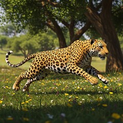 Naklejka premium Golden Hour Prowl