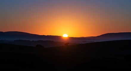 Obraz premium Golden Hour's Embrace