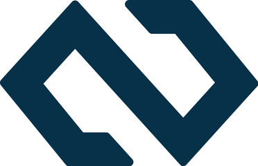 Symbol of the N letter logo vector for brand or identity
