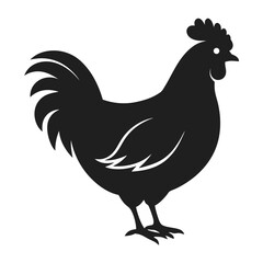 Hen silhouette bundle vector design