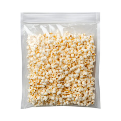 A bag of delicious popcorn Isolated on Transparent Background PNG