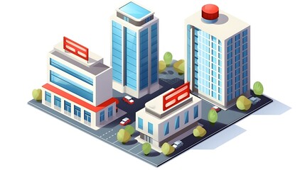 Professional Isometric Building Alphabet S Cartoon Vector Illustration for Marketing Materials