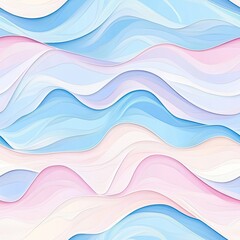 Geometric Holographic Fabric Inspiration with Diagonal Waves