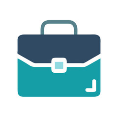 Briefcase Icon Representing Business and Professional Work