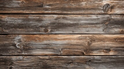 Rustic weathered wood planks