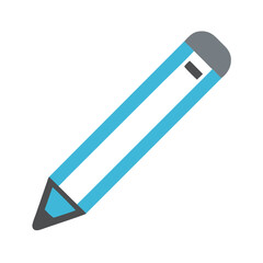 Pencil Icon Representing Writing, Drawing, and Creativity