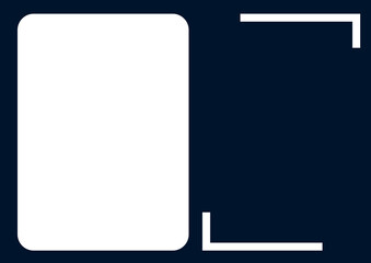 blue box for any text with check mark