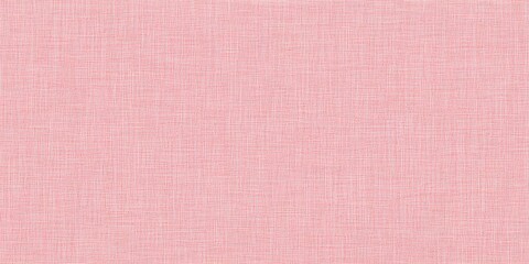 Fototapeta premium Close-up of bright pink fabric with rough woven texture and natural fibers 