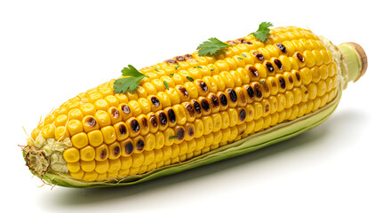 corn isolated on white background