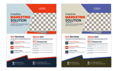 odern business flyer vactor design and clean uniq simple a4 size business flyer template corporate professional premium quality business flyer design template design.