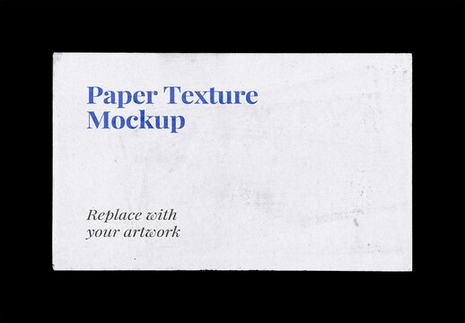 Paper Mockup Texture Letterhead Template Branding Identity Blank Poster Flyer Piece Torn Ripped