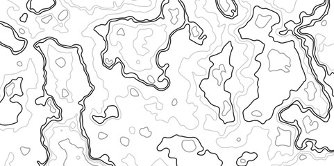 Contour abstract background. Topographic map. Vector illustration.